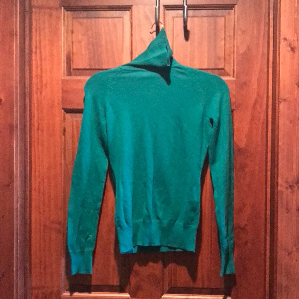 Gap small aqua blue/green turtleneck sweater